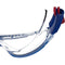 Speedo Kid's Rift Swimming Goggles, Red/Blue/Clear, One Size