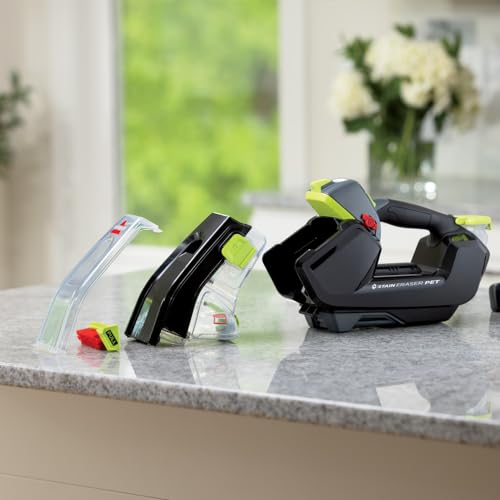 BISSELL Stain Eraser Pet 3318F Cordless Portable Spot Cleaner for Carpets and Upholstery