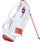 Munsing Wear MQAVJJ11 Men's Caddy Bag, 6.1 lbs (2.8 kg), 8.5 Type, 4 Divided Cordura Golf, WH00 (White), Free サイズ