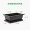 GROWNEER 3 Packs 11 Inches Bonsai Training Pots with Drainage Humidity Trays, Large Bonsai Pots with 15 Pcs Plant Labels, Growing Planter for Garden, Yard, Balcony, Office, Living Room
