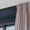 Bendable Ceiling Curved Curtain Track Flexible Ceiling Curtain Mount Soft Windows Curved Track for Curtain Rail with Track Curtain System Bed Curtains, Ceiling Track (Black, 5 Meter/ 16.4 Feet)