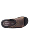 ROCKPORT Men s Darwyn 2 Slide Sandal, Brown Ii Leather, 10.5 US