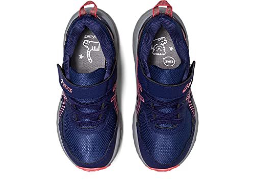 ASICS Kid's PRE Venture 9 Pre-School Shoes, Indigo Blue/Papaya, 11 US