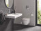 GROHE 40689001 Essentials Wall-Mounted Toilet Paper Holder, Starlight Chrome