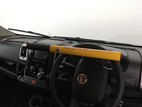 Milenco HSL Steering Wheel Lock, Yellow