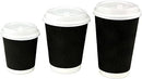 TAVICE Disposable Coffee Cups 8oz 12oz 16oz Bulk Takeaway Paper Triple Wall Take Away (12Oz 50 Pack)