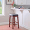 Linon Kennedy Backless PU bar Stool