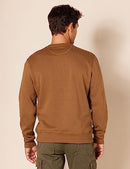 Amazon Essentials Men's Fleece Crewneck Sweatshirt (Available in Big & Tall), Toffee Brown, Medium