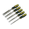 Stanley FatMax Thru-Tang Wood Chisel 5-Pieces Set