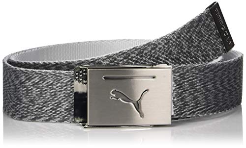 Puma Golf 2019 Men's Reversible Web Belt (One Size), Bright White
