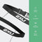 2XU Unisex Race Belt with Loops - Use for Triathlons, Marathons, Running Events, Fully Adjustable - Black/Nero - One Size