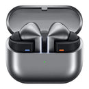 Samsung Galaxy Buds3 Pro Wireless Bluetooth Headphones, Active Noise Cancelling (ANC), Adaptive Noise Cancelling, 360 Audio, in-Ear Headphones with Hi-Fi Sound, Silver, Includes Anymode Clear Cover