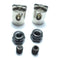 ZDingTech RC Boat Propeller Mount UDI005-07 for UDI Arrow RC Boat Parts,Propellers Fixed Parts for UDIRC 5 005 UDI005 UDI022 RC Boat.with M4 Screws,M4 Lock Nut