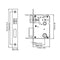 Fingerprint Smart Lock, WiFi Electronic Door Lock, Touchscreen Smart Door Lock with Password | IC Card | Tuya Smart Door Lock with Mechanical Key