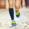Zensah Calf/Shin Splint Compression Sleeve (Singe Sleeve), Navy Blue, Large/X-Large