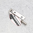 ECSiNG 4Pcs 51mm Spring Loaded Latch 304 Stainless Steel Spring Pin Loaded Locking Latch Spring Loaded Gate Latch Pin for Containers Cabinets Doors Silver