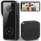 Wireless Video Doorbell Camera with Wireless Chime, Euki Door Bell Ringer Wireless with Camera, 2K HD New Version, Human Detection.