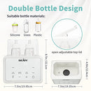 Bottle Warmer for Baby,6 in 1,breastmilk,Formula Milk Warmer,Baby Food Heating,Baby Water Warmer (AU Version)