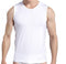 Boys & Mens Underwear Lightweight Tank Top Singlet (Black nd White) (as1, alpha, l, White)