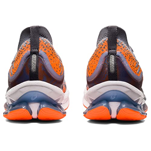 ASICS Men's Gel-Kinsei Blast Running Shoes, 9.5, Sheet Rock/Shocking Orange