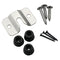 ZRM&E Dartboard Mounting Bracket Kit Wall Hanging Portable Dart Board Set with Pads and Screws Dart Holder