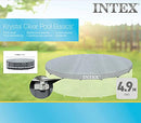 Intex 4.88M Deluxe Round Above Ground Outdoor Pool UV Protective Cover Set