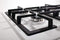 Hisense GM773XF 75cm 5 Burners Built-in Gas Hob with Easy Clean Surface, Wok Burner - Stainless steel