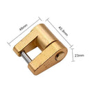 TooToo 2x TREG HITCH PIN COUPLING LOCK TRIGG & SNAP ON LATCH BALL LASER CARAVAN TRAILER