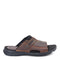 ROCKPORT Men s Darwyn 2 Slide Sandal, Brown Ii Leather, 10.5 US
