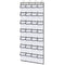 【28 Grid】Over The Door Shoe Organizer Large Mesh Pockets Hanging Shoe Organizer for Closet Hanging Shoe Rack Holder Hanger, White