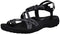 Skechers Womens Reggae Loopy Toe Ring Fisherman Sandals Black 8 Medium (B,M)