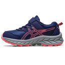 ASICS Kid's PRE Venture 9 Pre-School Shoes, Indigo Blue/Papaya, 11 US
