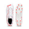 PUMA Men's Attacanto Firm, Artificial Ground Soccer Cleat Sneaker, Puma White-fire Orchid, 12