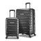 Samsonite Unisex-Adult Tech 2.0 Hardside Expandable Luggage with Spinner Wheels, Dark Grey, 2-Piece Set (21/27), Tech 2.0 Hardside Expandable Luggage with Spinner Wheels