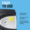 RING RAC610 12V Analog Tire Compressor, Inflates Fully deflated car tire in 4.5 Minutes