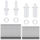 Jetec 85 Pieces Repair Plantation Shutters Tool Set Plantation Shutter Louvers Staples Shutter Replacement Repair Pins for Windows Tools Supplies