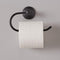 Amazon Basics Euro Toilet Paper Holder - Standard, 1-Piece, Black