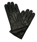 YISEVEN Men's Touchscreen Sheepskin Winter Leather Gloves Skin Tight with Button Genuine Luxury and Warm Hand Heated Fleece Fur Lined for Dress Driving Motorcycle Work Gifts, Black 9.0"/M