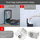 Szxtdzsw dust bag Compatible with Ecovacs DEEBOT T20 X1 Omni X1 TURBO X1 Plus T10 OMNI T10 TURBO T10 PLUS robot vacuum cleaner. 10 dust bags.