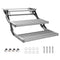 Caravan Double Steps LED Aluminium Pull Out FoldingCamper Trailer Motorhome RV