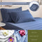 ZENLUSSO Bamboo Pillow Cases Queen/Standard - 100% Organic Pure Bamboo, Luxuriously Soft, Cooling 2 Piece Pillowcase Set, Envelope Closure (Navy Blue, Standard)