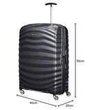 Samsonite Lite-Shock Hand Luggage, Black, XL (81 cm-124 L), Suitcase