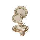 Lenox 6122048 Holiday 12-Piece -Plate & -Mug Set,Red & Green