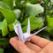 100PCS 5.9" Premade White Origami Cranes for Wedding Party Favor Table Centerpieces Decorations DIY Crane Bird Garlands Birthday Baby Shower Party Supplies