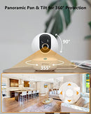 Imou 4MP WiFi Security Camera Indoor with Human Detection AI, 2.5K Pet Dog Baby Camera, 360° Pan/Tilt Wireless Camera, 10M Smart Night Vision, Smart Tracking, Siren, 2-Way Audio, Works with Alexa