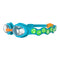 Speedo Kid's Infant Spot Swimming Goggles, Blue/Green/Orange/Clear, One Size