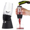 Tongke Wine Aerator Pourer - Premium Red Wine Pourer with Removable Leakage Net and PP Base