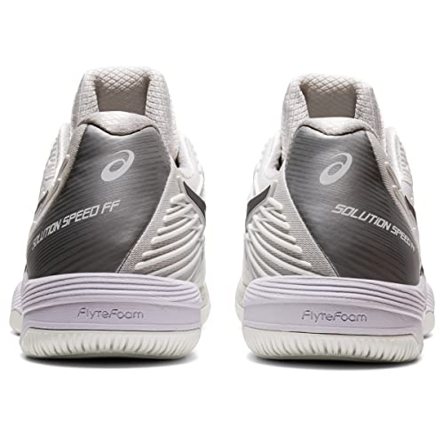 ASICS Men's Solution Speed FF 2 Tennis Shoes, 10.5M, White/Black