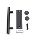 12" Barn Door Handle Sliding Flush Pull Wood Door Gate Hardware Stainless Steel