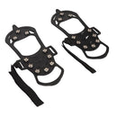 Ice Cleats Grippers, Ice Cleats Widely Used 10 Teeth for Rock Climbing (S)